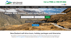 Desktop Screenshot of newzealandselfdrivetours.co.nz